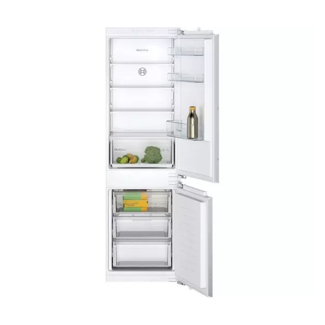 Bosch KIN86NFF0G Series 2 KIN86NFF0G 54.1cm 60/40 Integrated Fridge Freezer - Fixed Hinge