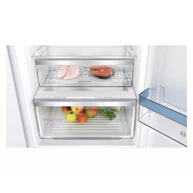 Bosch KIN86VSE0G 54.1cm 60/40 Integrated No Frost Fridge Freezer - Sliding Hinge