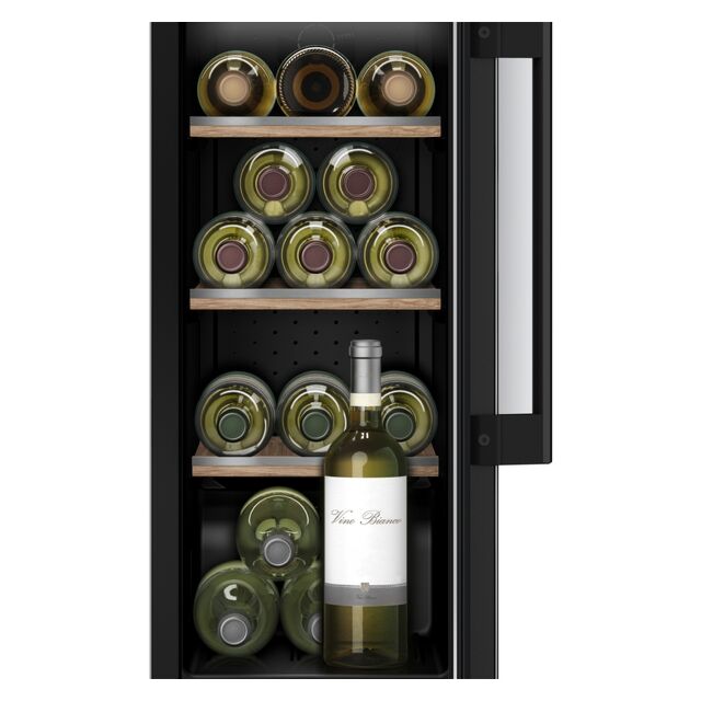 Bosch KUW20VHF0G 82X30 under counter wine cabinet with front recess to allow for plinth installation