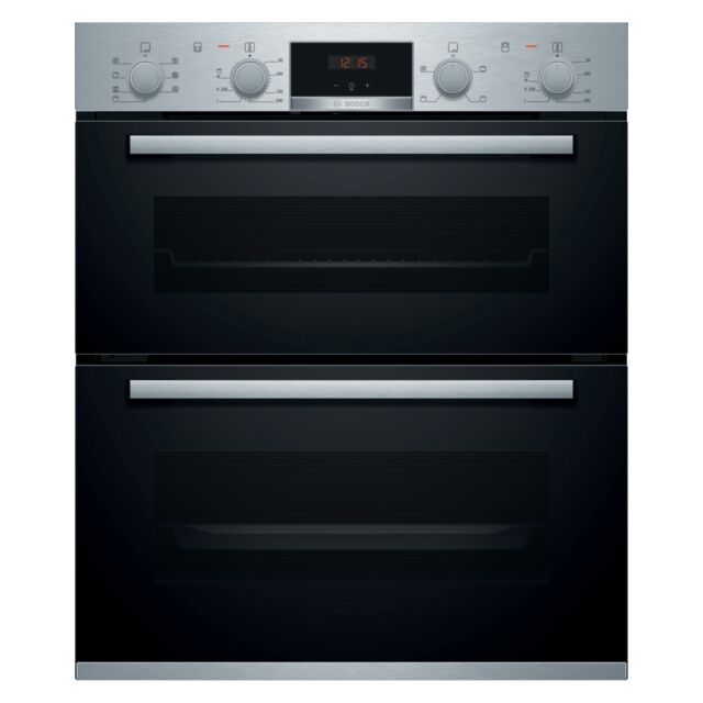 Bosch NBS533BS0B Series 4 Built-Under Double Electric Oven