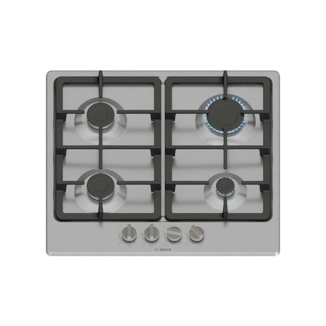 Bosch PGP6B5K90 60cm Gas Hob - Stainless steel