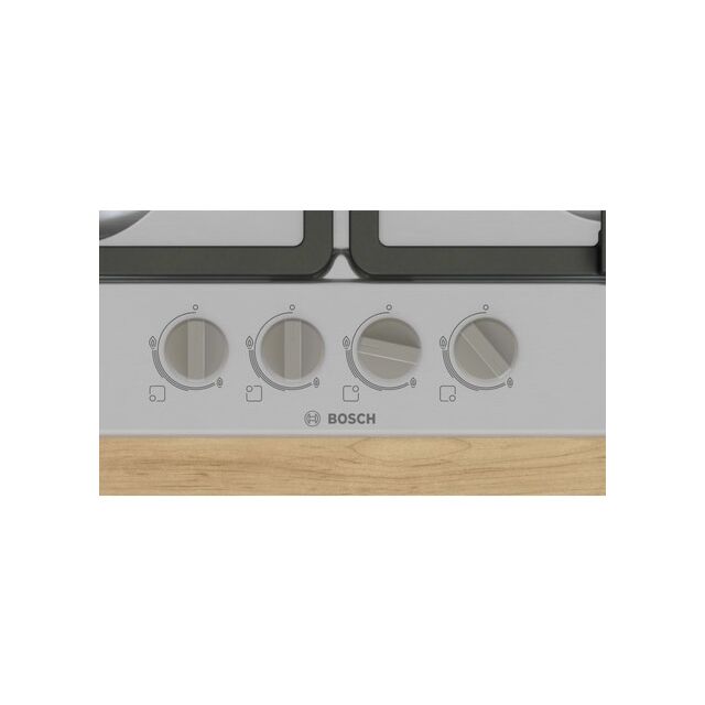 Bosch PGP6B5K90 60cm Gas Hob - Stainless steel