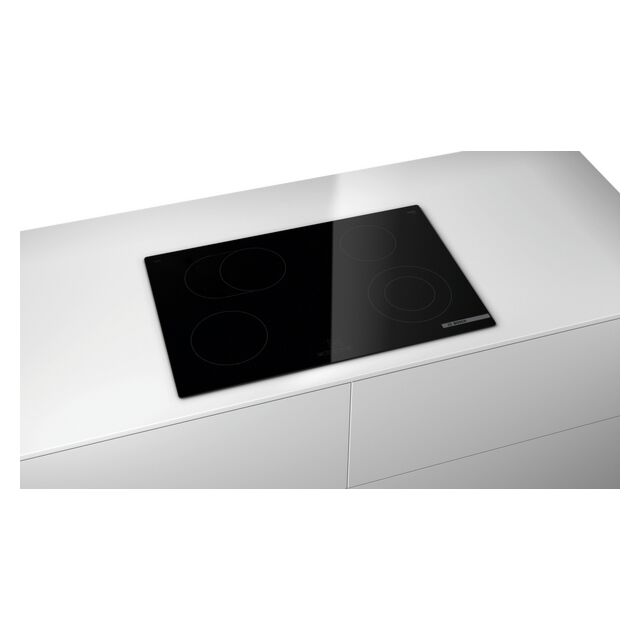 Bosch PKN811BA2E 80cm, 4 zones, 2 extendable zones, 17 power levels, Touch control, Frameless