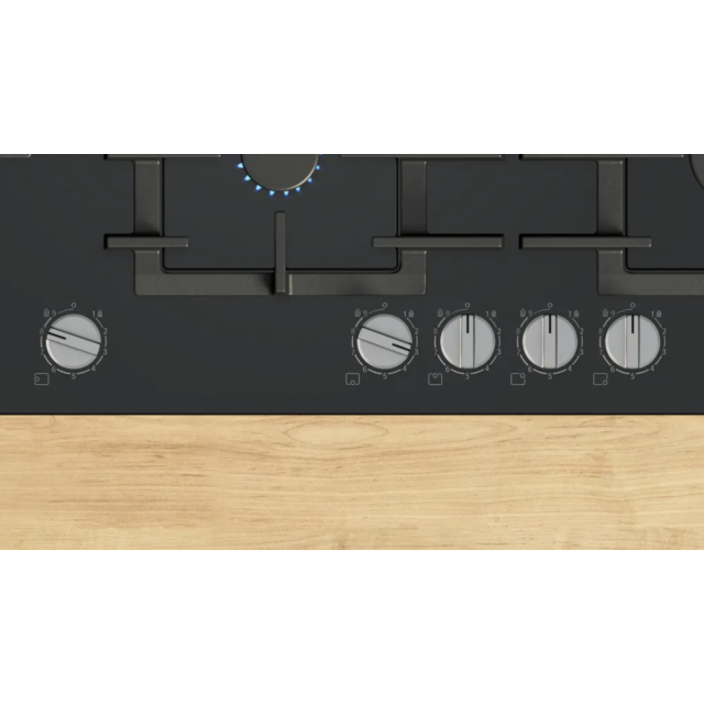 Bosch PPM9A6I40 90cm Built-In Black Gas Hob