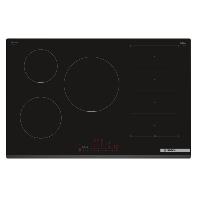 Bosch PXV831HC1E 80cm Surface Mount Induction Hob - Black