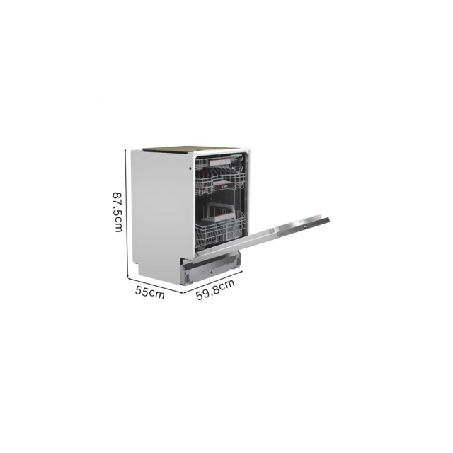 Bosch SMD6EDX57G Series 6 60cm Built-In Dishwasher
