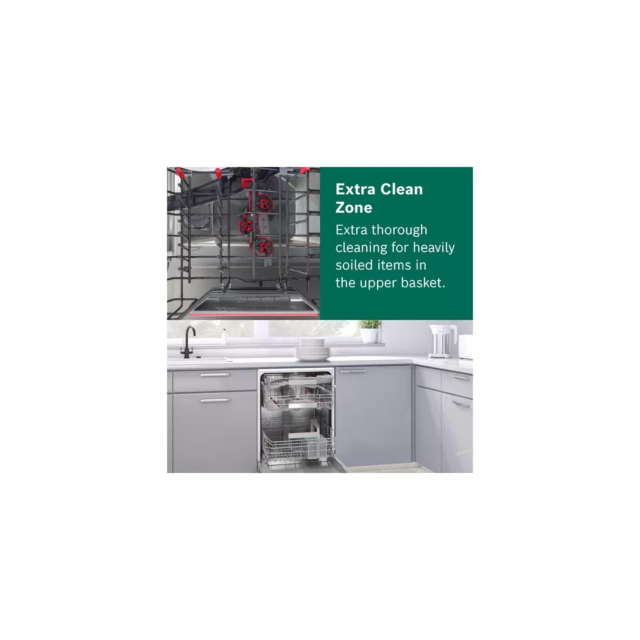 Bosch SMD6EDX57G Series 6 60cm Built-In Dishwasher