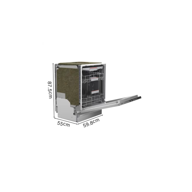 Bosch SMH4HVX32G Series 4 60cm Built-In Dishwasher