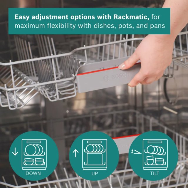 Bosch SMS2HVI67G Dishwasher Stainless Steel 14 Place Settings