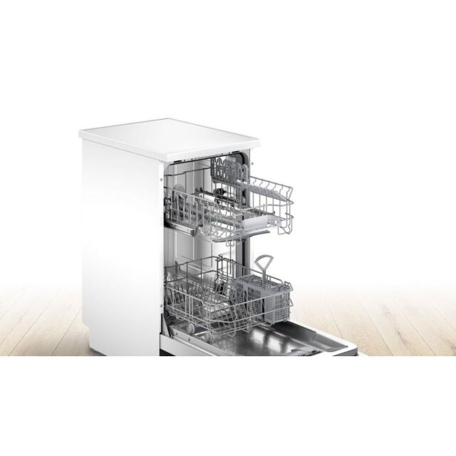 Bosch SPS2IKW04G Slimline Dishwasher - White - 9 Place Settings