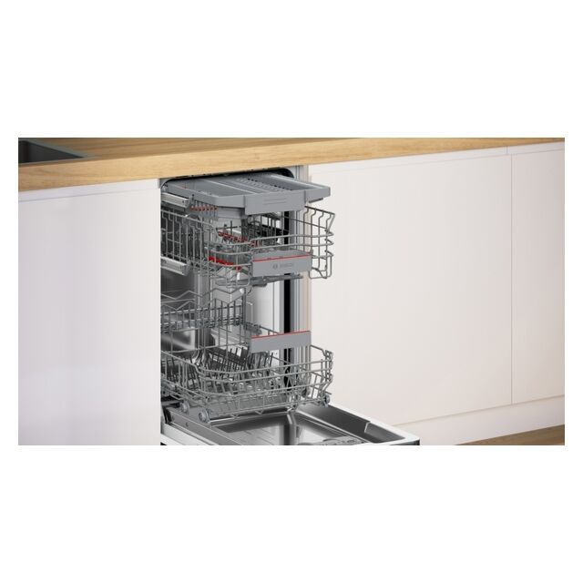 Bosch SPV4EMX17G Series 4 45cm Fully Integrated Slimline Dishwasher