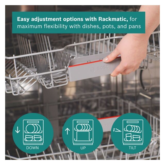 Bosch SPV4EMX17G Series 4 45cm Fully Integrated Slimline Dishwasher