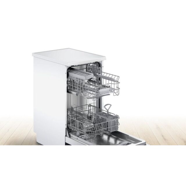 Bosch SRS2IKW04G 9 Place 45cm Slimline Dishwasher - White