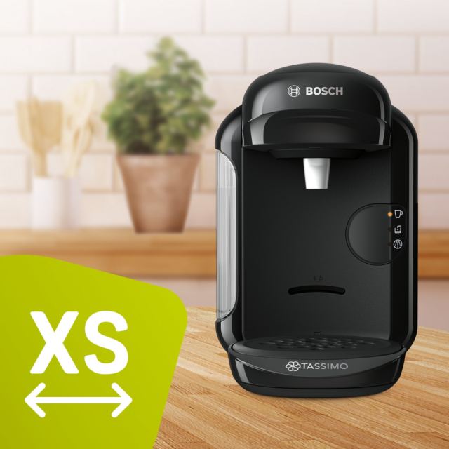 Bosch TAS1402GB Tassimo Vivy 2 Pod Coffee Machine - Black