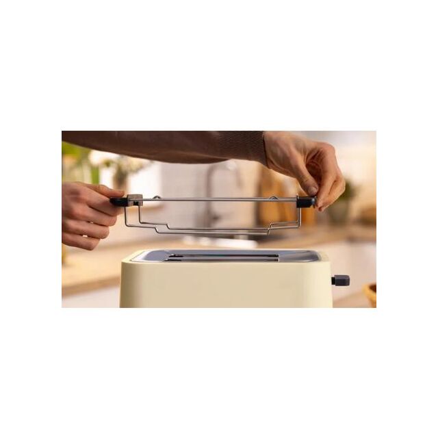 Bosch TAT4M227GB 2 Slice Toaster - Cream