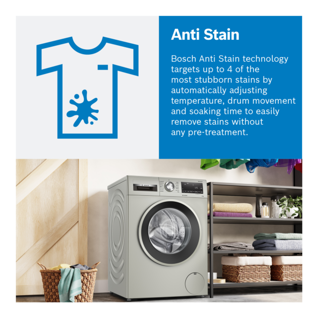 Bosch WGG254F0GB 10kg 1400 Spin Washing Machine - White