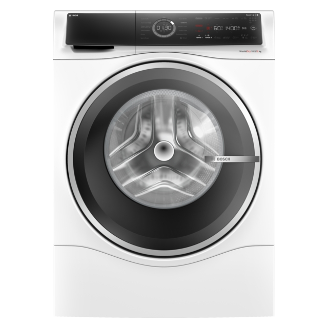 Bosch WNC25410GB Series 8 Washer Dryer, 10Kg, 1400 Spin