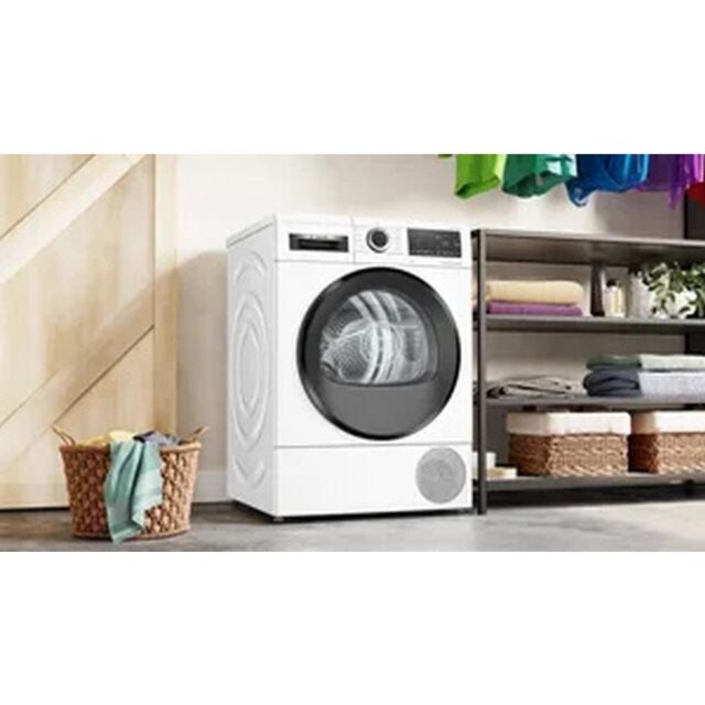 Bosch WQG24502GB Series 6 9Kg Heat Pump Tumble Dryer - White