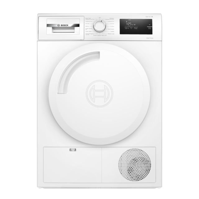 Bosch WTH84001GB 8kg Heat Pump Tumble Dryer - White