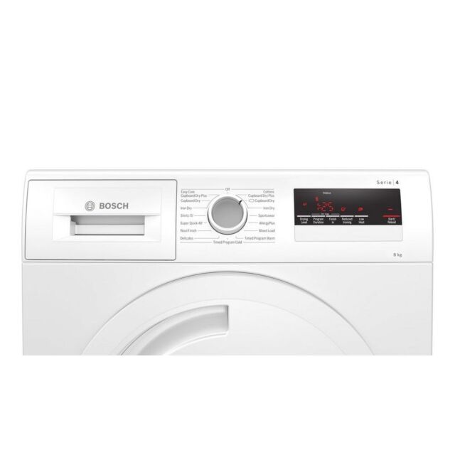 Bosch WTN83201GB 8kg Condenser Tumble Dryer - White - B Energy Rated