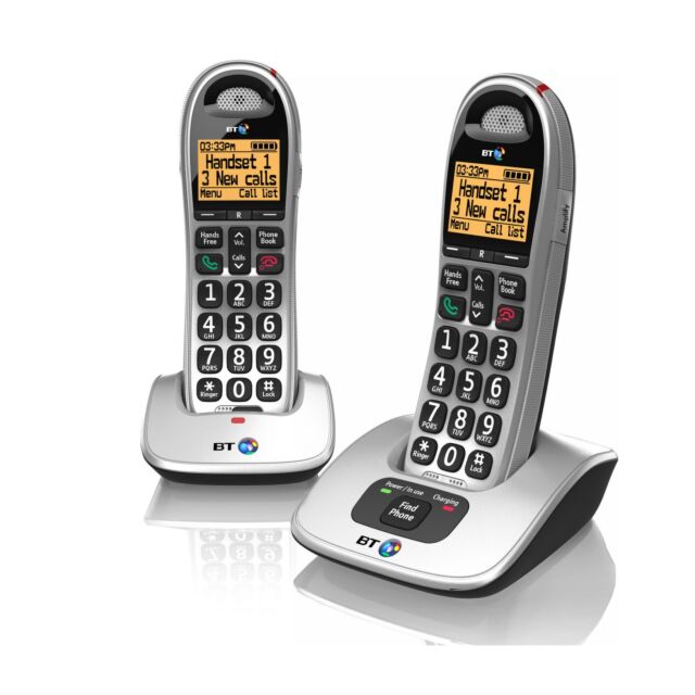 BT 4000TWIN Twin cordless telephone with nuisance call control