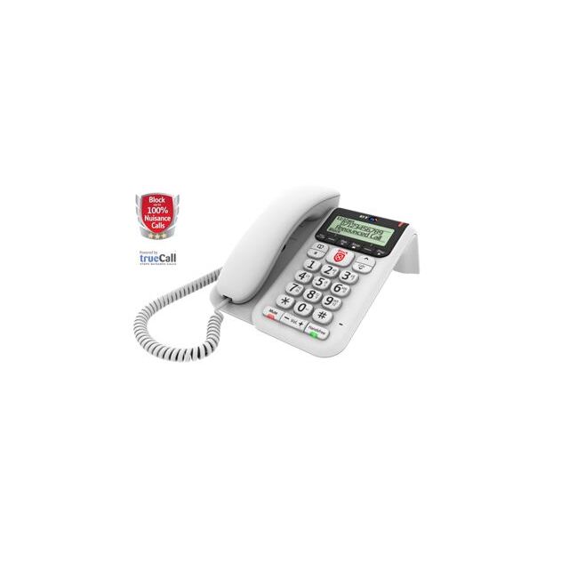 Bt DECOR 2600 Corded Phone Answering Machine Inductive Coupler Telephone