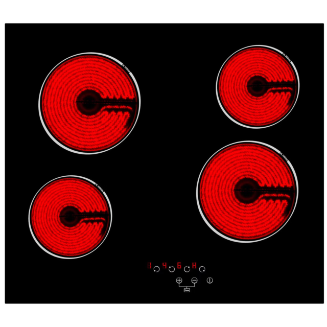 Cata UBTCC60F 58cm Ceramic Hob - Black