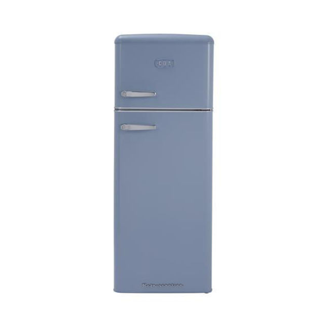 Cda BETTY-SEA HOLLY Retro Top Mount Freestanding Fridge Freezer
