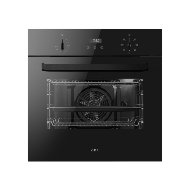 Cda SC223BL 59.5cm Electric Single Oven - Black