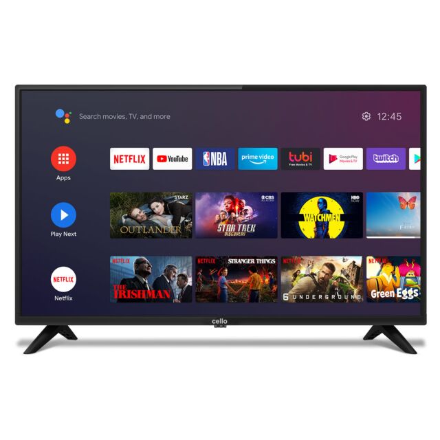 Cello C3220G 32inch Android TV with Google Assistant - Made in UK