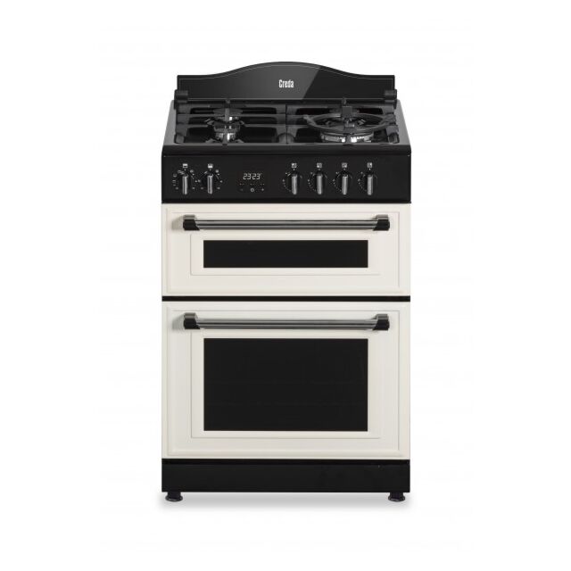 Creda C60DFMRCRM 60Cm Traditional Mini Dual Fuel Range Cooker - Cream