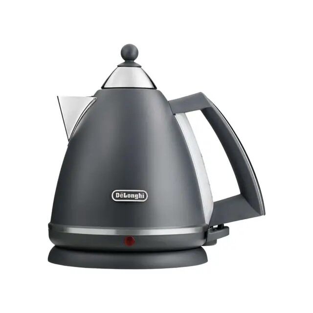 Delonghi KBX3016.GY 1.7 Litre Argento Kettle In Silver