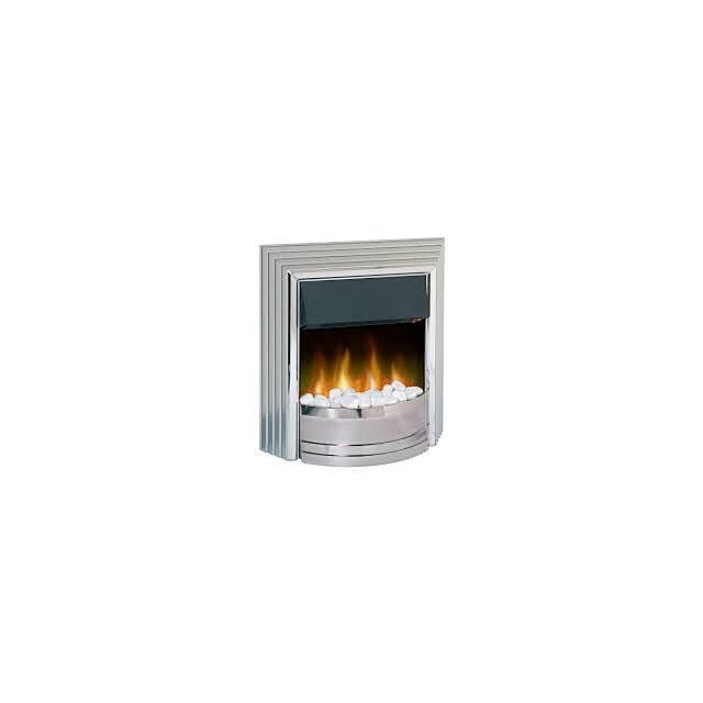 Dimplex CST20 Castillo Optiflame Electric Fire With Real Coal/White Pebble