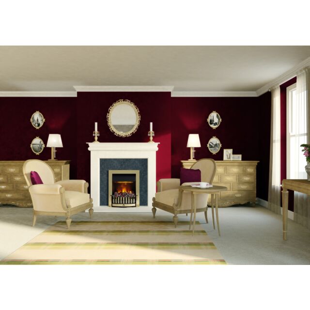 Dimplex DNV20BR Danville Brass Optimyst Electric Fire