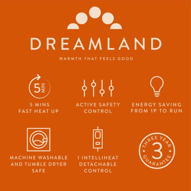 Dreamland 16923 Heat Pad 35 X 40Cm