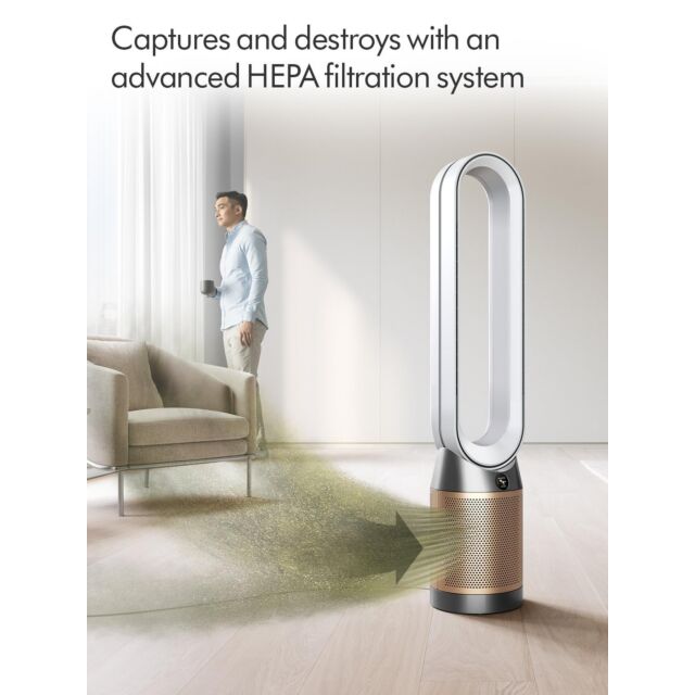 【美品】ダイソン Purifier Cool Formaldehyde TP09 Dyson Purifier Cool De-NOx TP12 (Nickel/Gold) |Dyson Hong Kong