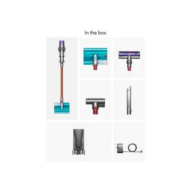 Dyson V10CYCSUB Cordless Cyclone Vacuum - Nickel/Copper