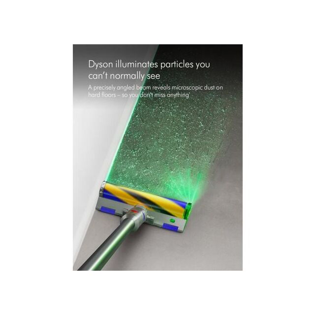 Dyson V15DETECTABSNEW Detect Absolute Stick Vacuum Cleaner - 60 Minutes Run Time - Yellow