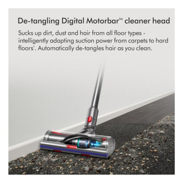 Dyson V15TOTALCLEAN23 Cordless Stick Vacuum Cleaner - 60 Minutes Run Time - Black
