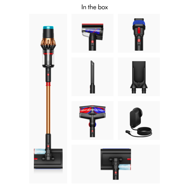 Dyson V16PISTANMLSUB DS60 Piston Animal Submarine™ wet and dry vacuum cleaner - Black/ Copper