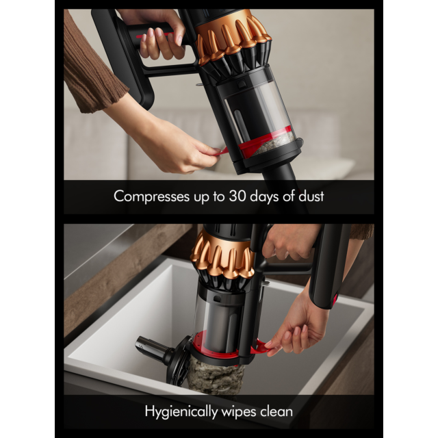 Dyson V16PISTANMLSUB DS60 Piston Animal Submarine™ wet and dry vacuum cleaner - Black/ Copper