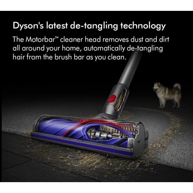 Dyson V8-2023 Cordless Stick Vacuum Cleaner - 40 Minutes Run Time - Silver