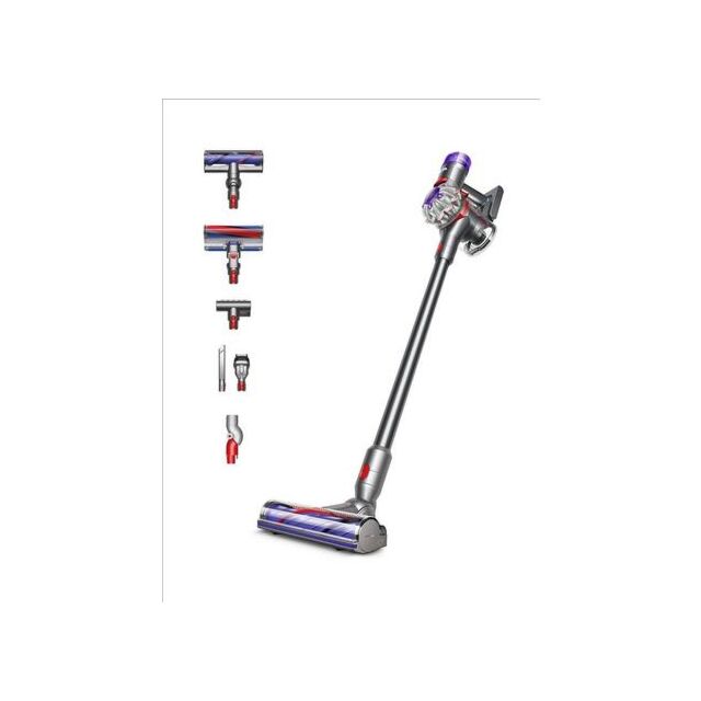 Dyson V8ABSOLUTENEW Cordless Stick Vacuum Cleaner with Cleaning Kit - Silver
