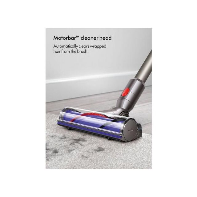 Dyson V8ABSOLUTENEW Cordless Stick Vacuum Cleaner with Cleaning Kit - Silver