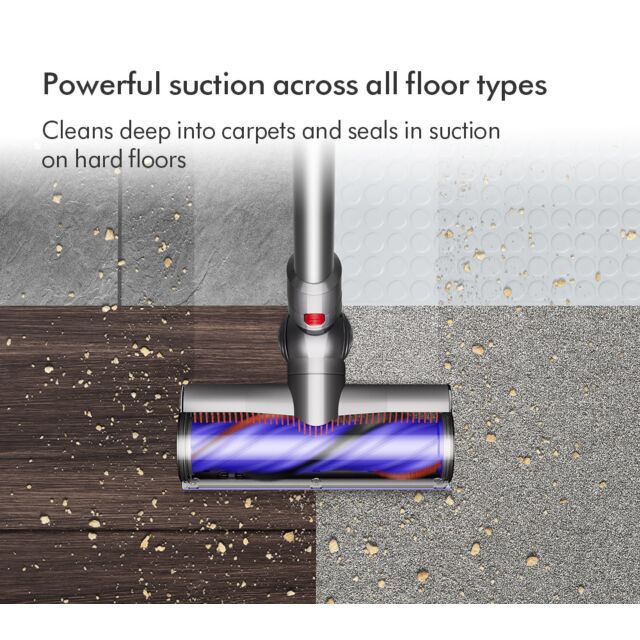 Dyson V8ADVANCED-24 KIT Vacuum Cleaner - Silver/Nickel