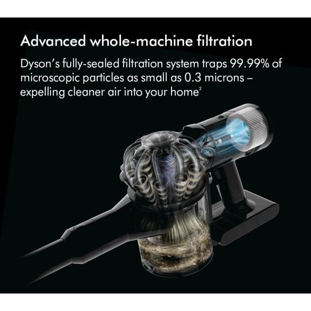 Dyson V8ADVANCED-24 KIT Vacuum Cleaner - Silver/Nickel
