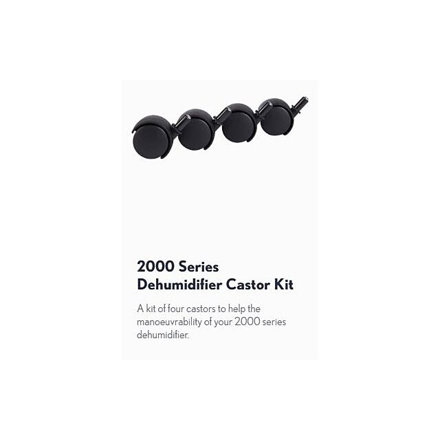Ebac DDA268 for Models 10,12,15, Powerdri &  2000/4000 Series Dehumidifier Castor Kit