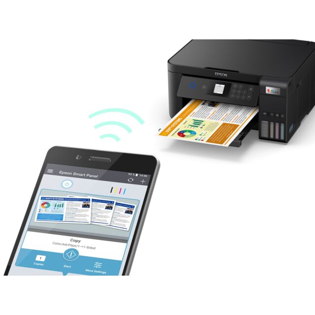 Epson C11CJ63401 EcoTank ET-2850 Printer - Black