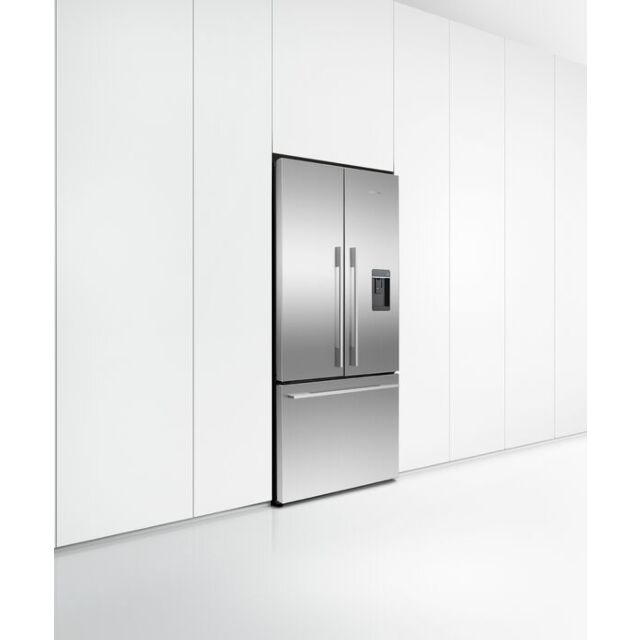 Fisher And Paykel RF540ADUX6 90cm wide Freestanding French Door Fridge Freezer with Ice & Water