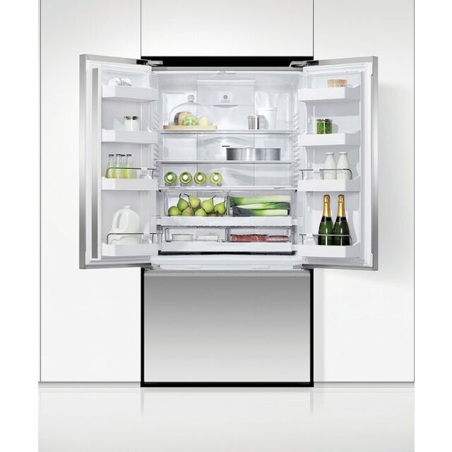 Fisher And Paykel RF540ANUX6 90cm Wide French Door Fridge Freezer with Ice and Water